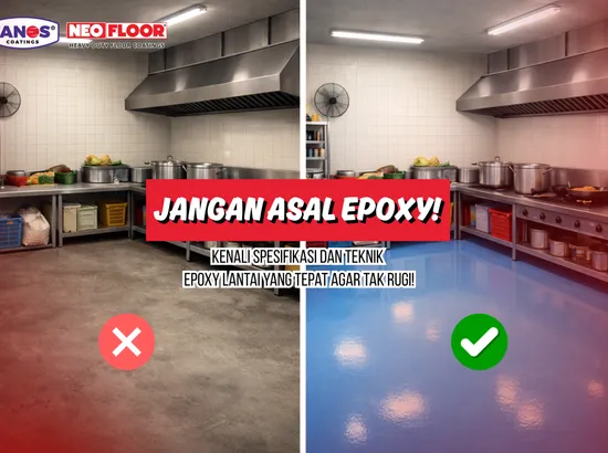 Jangan sampai salah! Begini cara aplikasi epoxy dapur MBG