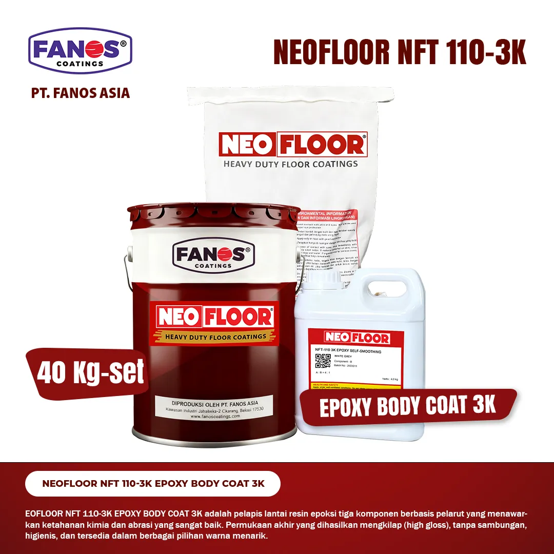 NEOFLOOR NFT-110 3K EPOXY BODY COAT BERKUALITAS