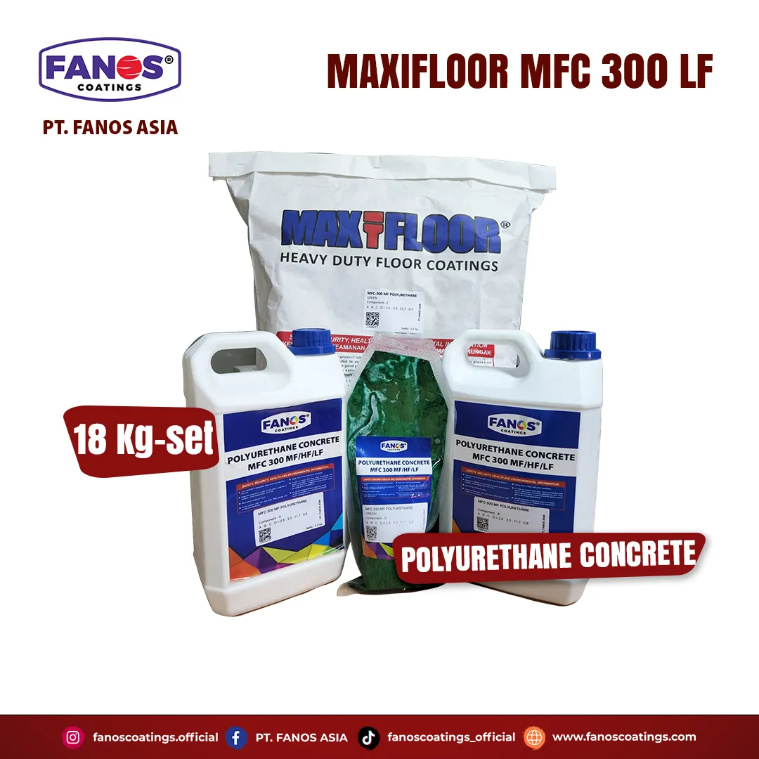 MAXIFLOOR MFC 300 MF - PU CONCRETE TAHAN BEBAN BERAT TAHAN KIMIA