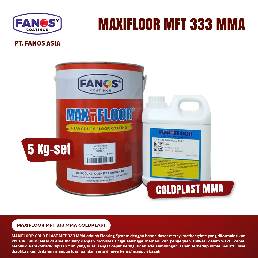 MAXIFLOOR MFT 333 MMA COLDPLAST CAT MARKA JALAN/ZEBRA CROSS