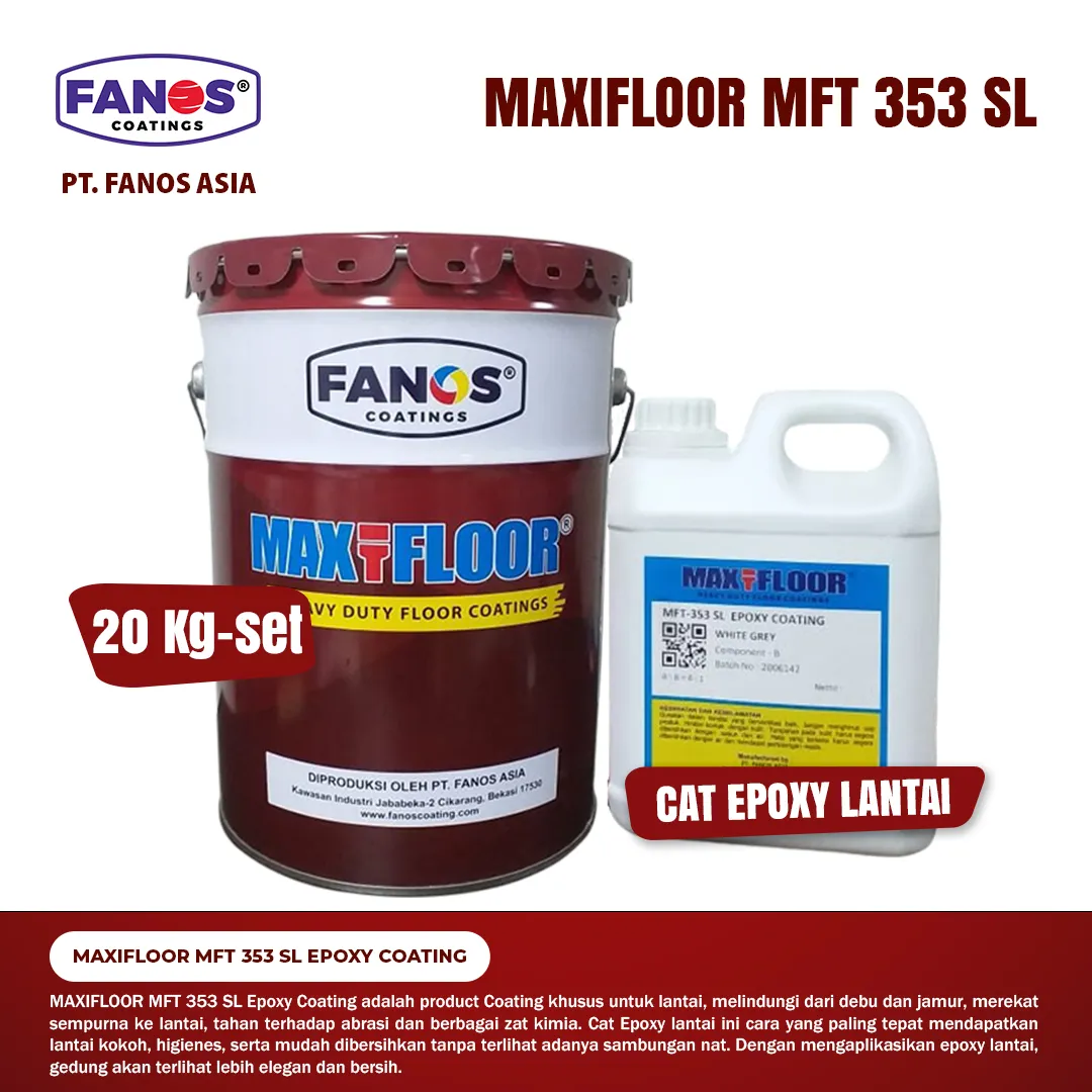 FOTO MAXIFLOOR MFT 353 SL 20 kg set