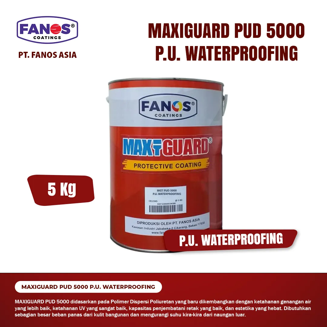 MAXIGUARD PUD 5000 PU WATERPROOFING
