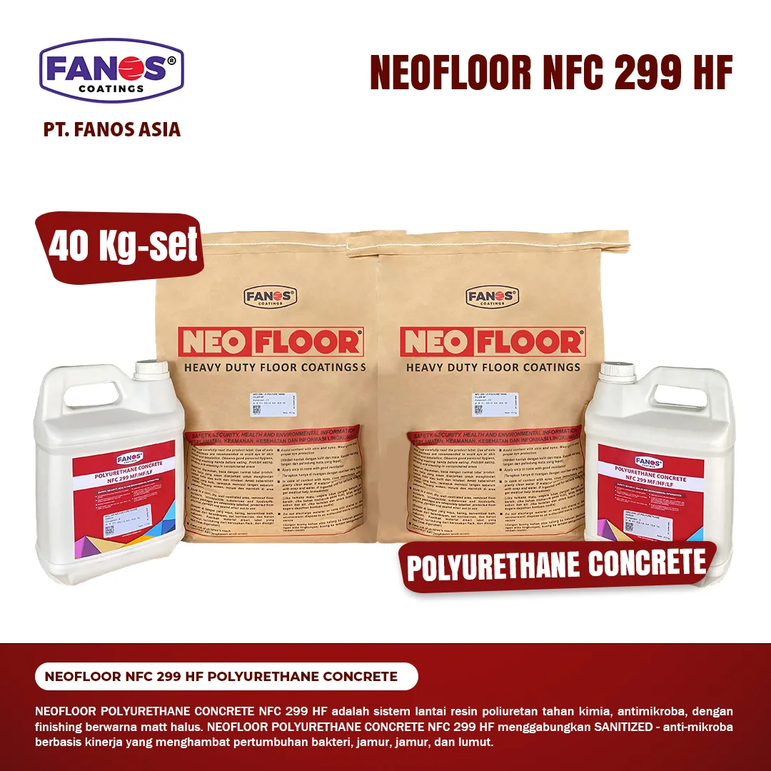 Polyurethane Concrete Neofloor - ideal untuk ruang cold storage