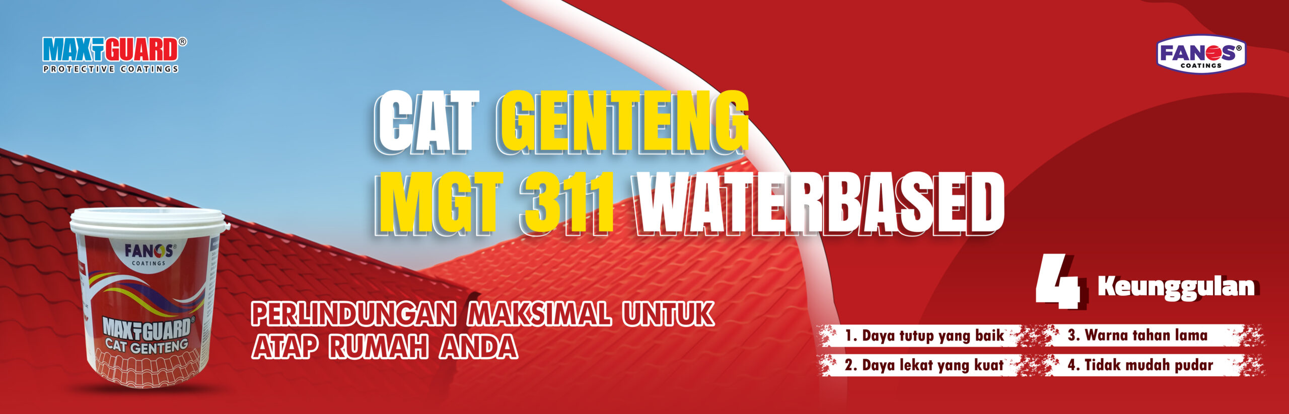 BANNER CAT GENTENG